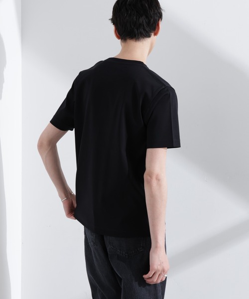 NANO universe（ナノユニバース）の「アンチスメル クルーネックTシャツ 半袖（Tシャツ/カットソー・メンズ・グレー/ブルーグリーン/ブラック/ホワイト・XL/L/M/S）」の14枚目の写真