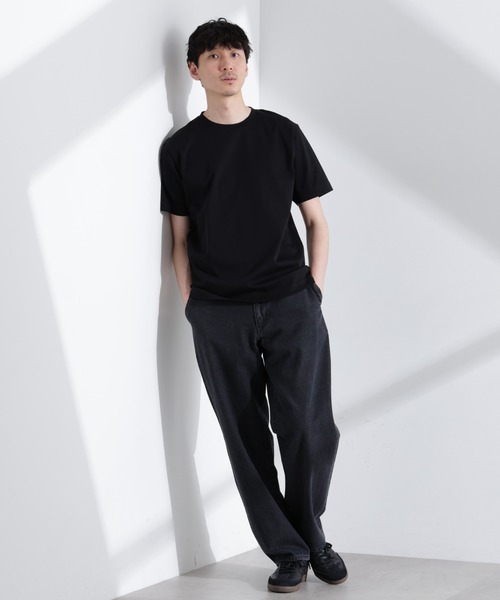 NANO universe（ナノユニバース）の「アンチスメル クルーネックTシャツ 半袖（Tシャツ/カットソー・メンズ・グレー/ブルーグリーン/ブラック/ホワイト・XL/L/M/S）」の15枚目の写真