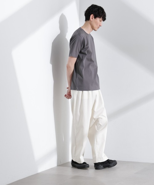 NANO universe（ナノユニバース）の「アンチスメル クルーネックTシャツ 半袖（Tシャツ/カットソー・メンズ・グレー/ブルーグリーン/ブラック/ホワイト・XL/L/M/S）」の22枚目の写真