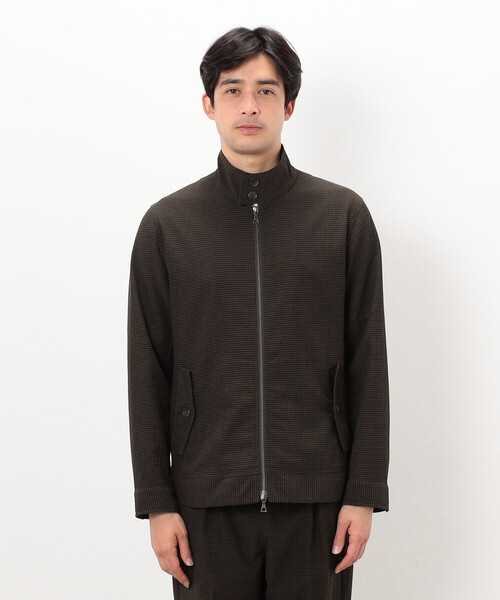 COMME CA ISM（コムサイズム）の「3Dエアートリコット スイングトップ（ブルゾン・メンズ・ブラック/オリーブ・MEDIUM/LARGE）」の12枚目の写真