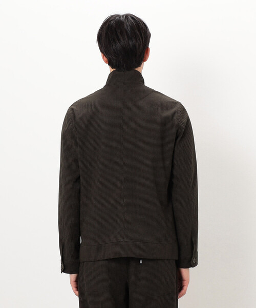 COMME CA ISM（コムサイズム）の「3Dエアートリコット スイングトップ（ブルゾン・メンズ・ブラック/オリーブ・MEDIUM/LARGE）」の14枚目の写真