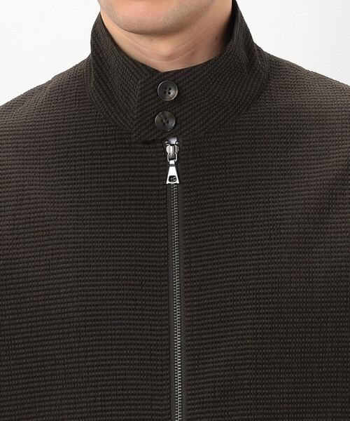 COMME CA ISM（コムサイズム）の「3Dエアートリコット スイングトップ（ブルゾン・メンズ・ブラック/オリーブ・MEDIUM/LARGE）」の15枚目の写真