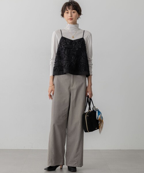 好評につき追加生産/洗える】リボンエンブロイダリー