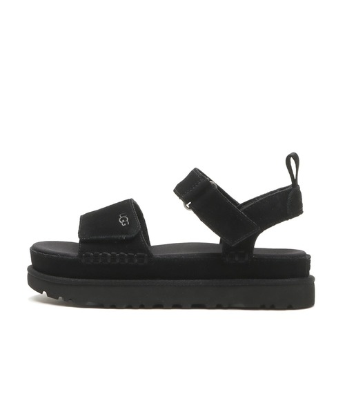 UGG(アグ)の「W GOLDENSTAR 1136783-BLK(サンダル・レディース・ブラック・6/8/9/5/7)」の1枚目の写真