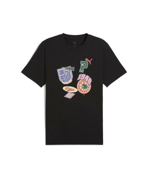 PUMA(プーマ)の「PUMA プーマ メンズ スポーツ レガシー フロント グラフィック 半袖 Tシャツ(Tシャツ/カットソー・メンズ・ホワイト/ブラック・X-LARGE/LARGE/MEDIUM/XX-LARGE/SMALL)」の9枚目の写真
