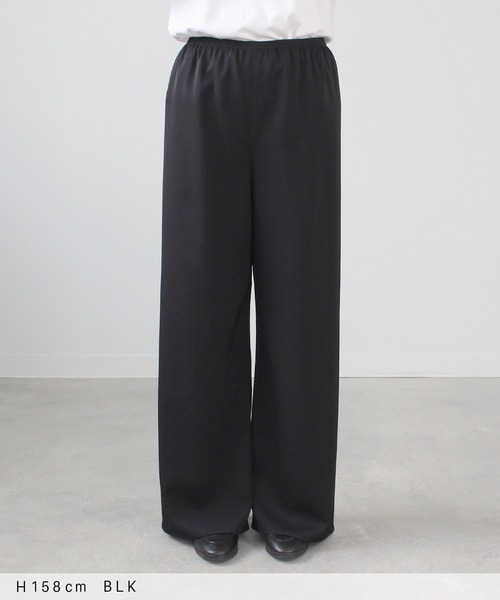 COUDRE(クードル)の「ビハインドパンツ(スラックス・レディース・ダークネイビー/ブラック・M/S)」の10枚目の写真