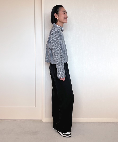 ビハインドパンツ（スラックス）｜COUDRE（クードル）のファッション