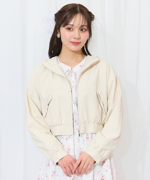 WILLSELECTION(ウィルセレクション)の「リボンポケットブルゾン(ブルゾン・レディース・オフホワイト/ブラック/ピンク/アイボリー・FREE)」の17枚目の写真