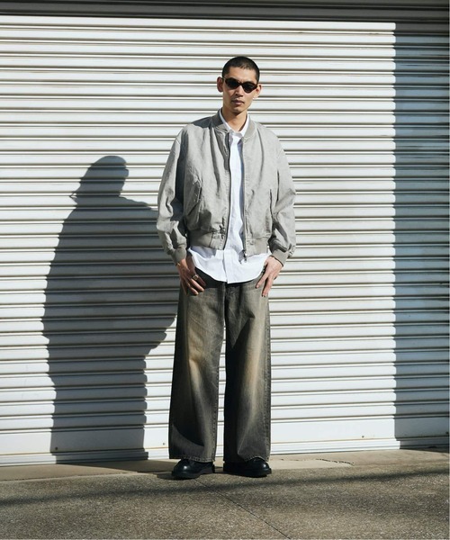 JOURNAL STANDARD（ジャーナルスタンダード）の「デニム タブキャノンパンツ（デニムパンツ・メンズ・ブラック系その他/コバルトブルー・SMALL/MEDIUM/LARGE）」の3枚目の写真