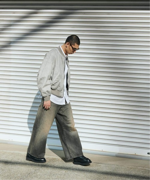 JOURNAL STANDARD（ジャーナルスタンダード）の「デニム タブキャノンパンツ（デニムパンツ・メンズ・ブラック系その他/コバルトブルー・SMALL/MEDIUM/LARGE）」の5枚目の写真