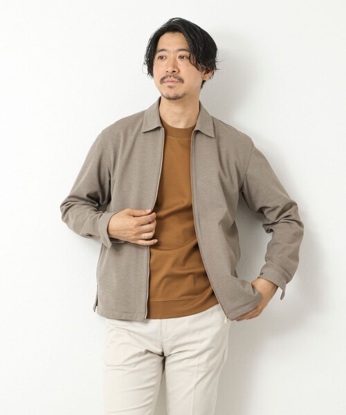 NOLLEY’S(ノーリーズ)の「《ビジカジ対応》シルケットスムースドレスTシャツ 25SS(Tシャツ/カットソー・メンズ・ホワイト/ブラック/グレイッシュベージュ/グレイッシュブルー/チャコールグレー/ブルー/キャメル/ライトグレー・S/M/L/XL/XXL)」の22枚目の写真