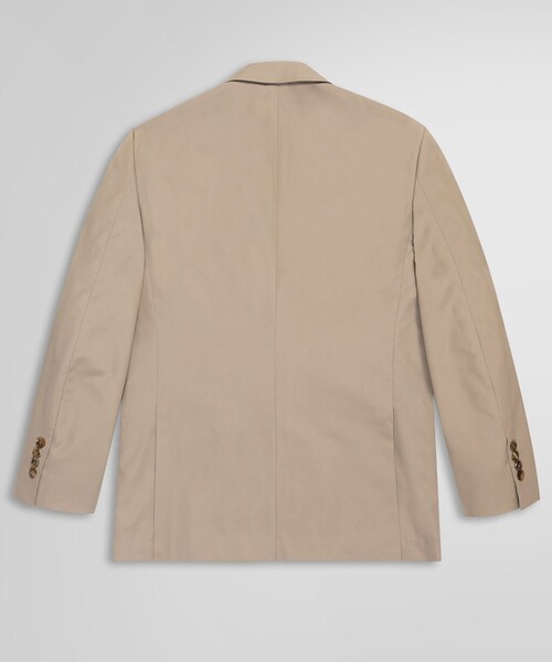 BROOKS BROTHERS(ブルックスブラザーズ)の「ポリエステル/コットン ポプリン シングル2釦 アンコンジャケット Classic(テーラードジャケット・メンズ・ネイビー/ベージュ・36SHT/37SHT/38SHT/40SHT/42SHT/44REG/39SHT)」の3枚目の写真