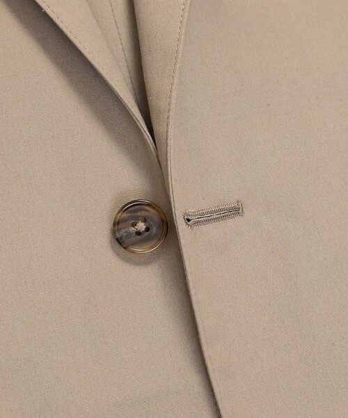 BROOKS BROTHERS(ブルックスブラザーズ)の「ポリエステル/コットン ポプリン シングル2釦 アンコンジャケット Classic(テーラードジャケット・メンズ・ネイビー/ベージュ・36SHT/37SHT/38SHT/40SHT/42SHT/44REG/39SHT)」の5枚目の写真