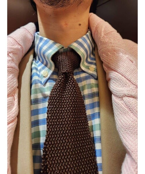 BROOKS BROTHERS(ブルックスブラザーズ)の「ポリエステル/コットン ポプリン シングル2釦 アンコンジャケット Classic(テーラードジャケット・メンズ・ネイビー/ベージュ・36SHT/37SHT/38SHT/40SHT/42SHT/44REG/39SHT)」の14枚目の写真