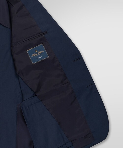 BROOKS BROTHERS(ブルックスブラザーズ)の「ポリエステル/コットン ポプリン シングル2釦 アンコンジャケット Classic(テーラードジャケット・メンズ・ネイビー/ベージュ・36SHT/37SHT/38SHT/40SHT/42SHT/44REG/39SHT)」の22枚目の写真