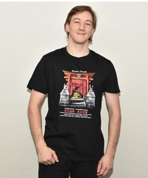 JIN plus（ジンプラス）の「伏見稲荷（黒） JIN+　ブラック半袖Tシャツ（Tシャツ/カットソー）」