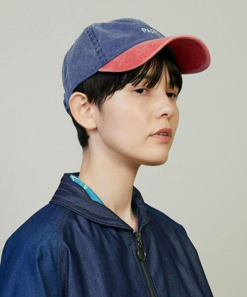 FRAPBOIS（フラボア）の「PARKキャップ（キャップ・レディース・ブラック/ネイビー・FREE）」の7枚目の写真