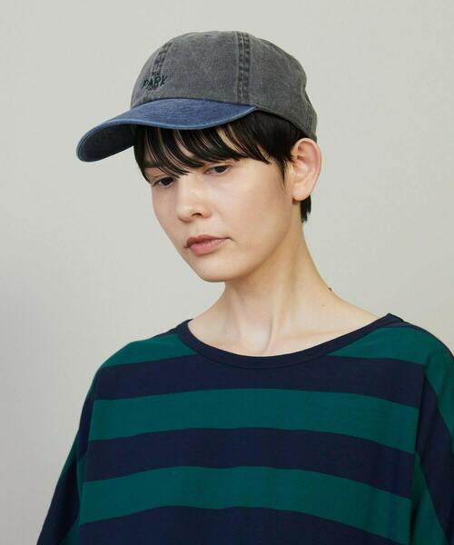 FRAPBOIS（フラボア）の「PARKキャップ（キャップ・レディース・ブラック/ネイビー・FREE）」の10枚目の写真