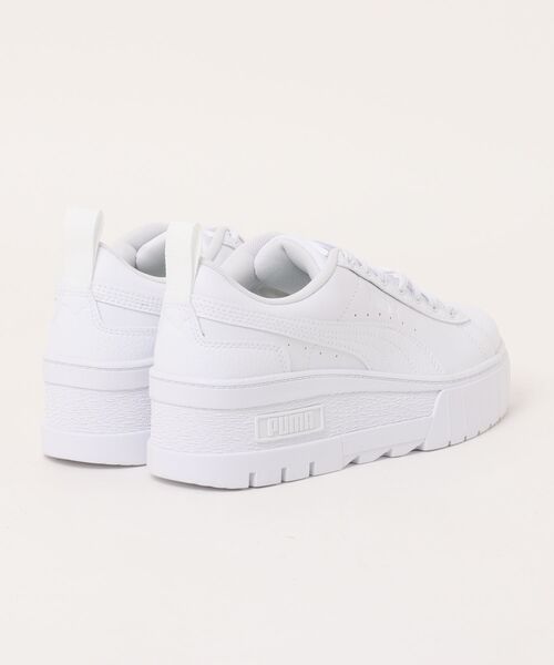 MERCURYDUO（マーキュリーデュオ）の「(PUMA)メイズウェッジウィメンズ（スニーカー・レディース・オフホワイト・23.5/24.5）」の3枚目の写真