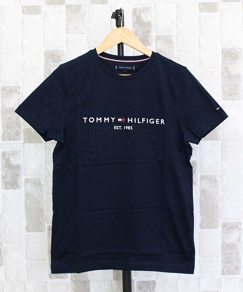 TOMMY HILFIGER(トミーヒルフィガー)の「コア トミーロゴTシャツ Men's Core Tommy Logo Tee(Tシャツ/カットソー・メンズ・ホワイト/ネイビー/ブラック/グレー・L/M/S)」の4枚目の写真