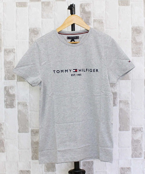 TOMMY HILFIGER(トミーヒルフィガー)の「コア トミーロゴTシャツ Men's Core Tommy Logo Tee(Tシャツ/カットソー・メンズ・ホワイト/ネイビー/ブラック/グレー・L/M/S)」の3枚目の写真