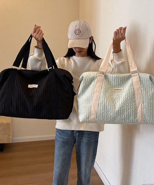 VIBGYOR(ヴィブジョー)の「Liaa/ぽこぽこ ボストン キャリーオントラベルバッグ A18576(ボストンバッグ・レディース・ホワイト/パープル/ブルー/ブラック/ピンク・FREE)」の11枚目の写真