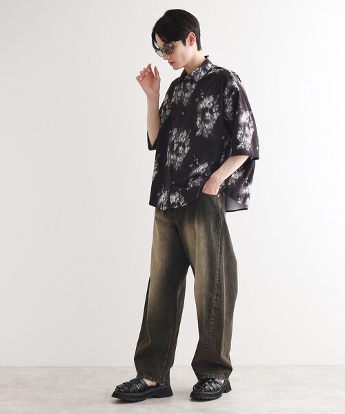 tk.TAKEO KIKUCHI(ティーケータケオキクチ)の「グルカチャンキーサンダル(サンダル・メンズ・ホワイト/ブラック・55/75/65)」の9枚目の写真