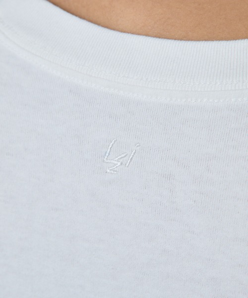 COLONY 2139(コロニートゥーワンスリーナイン)の「サイドプリントTシャツ(Tシャツ/カットソー・レディース・ネイビー/グレー/オフホワイト・FREE)」の11枚目の写真