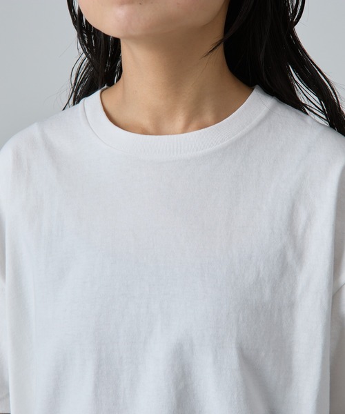 COLONY 2139(コロニートゥーワンスリーナイン)の「サイドプリントTシャツ(Tシャツ/カットソー・レディース・ネイビー/グレー/オフホワイト・FREE)」の12枚目の写真