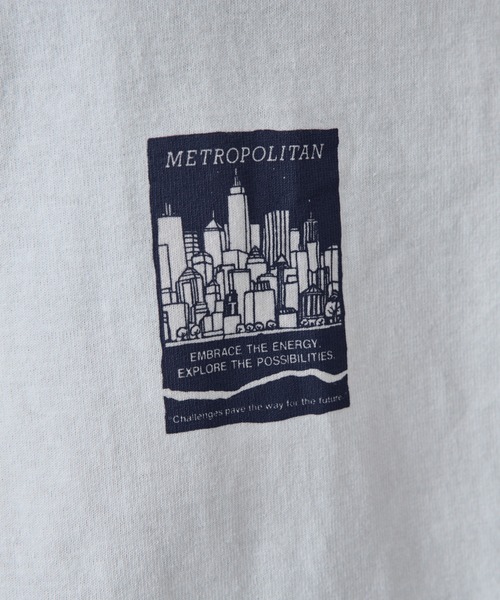 COLONY 2139(コロニートゥーワンスリーナイン)の「サイドプリントTシャツ(Tシャツ/カットソー・レディース・ネイビー/グレー/オフホワイト・FREE)」の14枚目の写真