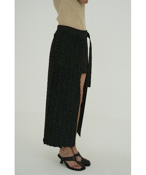 セール】CLANE/クラネ/FRILL WRAP SKIRT（スカート）｜CLANE