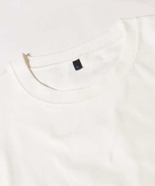 coca(coca)(コカ)の「EASYTECHスムースラウンドTシャツ(Tシャツ/カットソー・メンズ・ホワイト/チャコール・XL/M/L)」の13枚目の写真