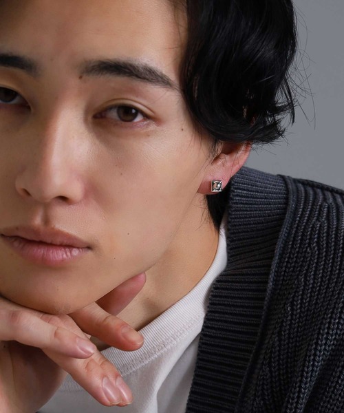 LION HEART（ライオンハート）の「“for Gift”スタッズピアス（ピン）/シルバー925【LION HEART / ライオンハート】（ピアス（両耳用）・メンズ・シルバー・ONE SIZE）」の11枚目の写真