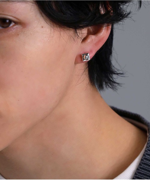 LION HEART（ライオンハート）の「“for Gift”スタッズピアス（ピン）/シルバー925【LION HEART / ライオンハート】（ピアス（両耳用）・メンズ・シルバー・ONE SIZE）」の12枚目の写真