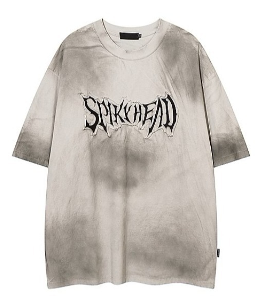 ARULE(アルール)の「A'GEM/9 × .kom 『ARULE/アルール』 汚し加工BIG半袖Tシャツ(Tシャツ/カットソー・メンズ・ブラック/グレー・M)」の21枚目の写真