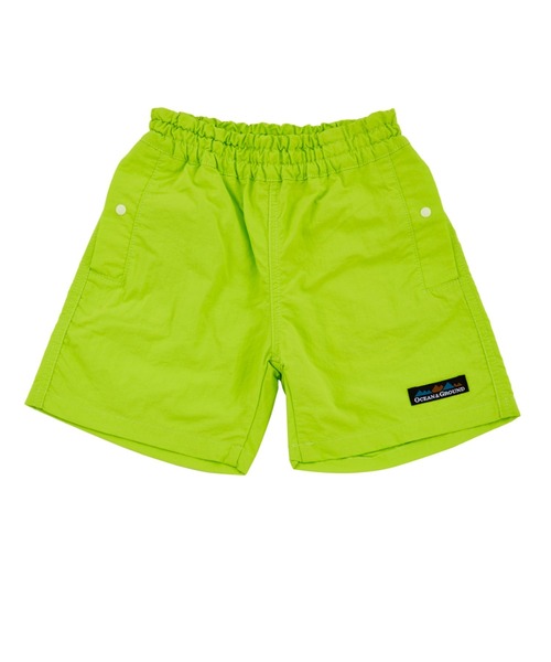 Ocean&Ground（オーシャン&グラウンド）の「ｳﾐﾔﾏ夏ｼｮｰﾂ（その他パンツ・キッズ・オレンジ/ブルー/ベージュ/パープル/ライム/ブラック/グリーン・90/100/110/120/80/130/140）」の4枚目の写真