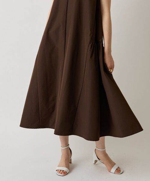 LIVETART（リヴェタート）の「ローギャザーワンピ（ワンピース・レディース・ブラック/ダークブラウン・FREE）」の21枚目の写真
