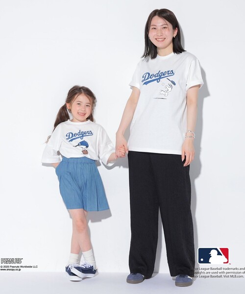 SHIPS（シップス）の「SHIPS: PEANUTS×MLB プリント Tシャツ（Tシャツ/カットソー・メンズ・ネイビー/ブラウン/オフホワイト/ライトグレー/ホワイト・SMALL/X-LARGE/LARGE/MEDIUM）」の7枚目の写真