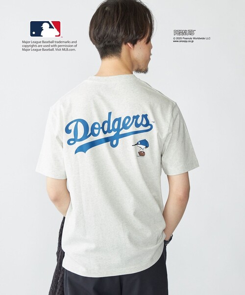 SHIPS（シップス）の「SHIPS: PEANUTS×MLB プリント Tシャツ（Tシャツ/カットソー・メンズ・ネイビー/ブラウン/オフホワイト/ライトグレー/ホワイト・SMALL/X-LARGE/LARGE/MEDIUM）」の17枚目の写真