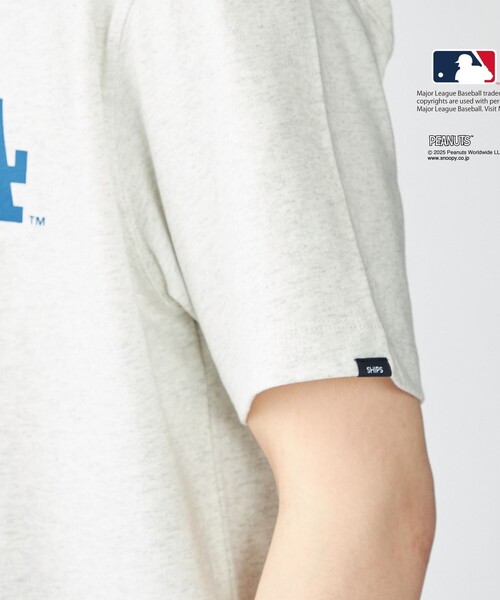 SHIPS（シップス）の「SHIPS: PEANUTS×MLB プリント Tシャツ（Tシャツ/カットソー・メンズ・ネイビー/ブラウン/オフホワイト/ライトグレー/ホワイト・SMALL/X-LARGE/LARGE/MEDIUM）」の18枚目の写真