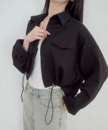 2wayドロストシャツブルゾン