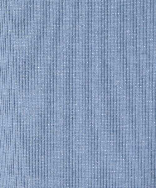 Green　Parks（グリーンパークス）の「前後2Way ラメリブタンクトップ（タンクトップ・レディース・ブルー/ホワイト/ライトグレー・FREE）」の20枚目の写真