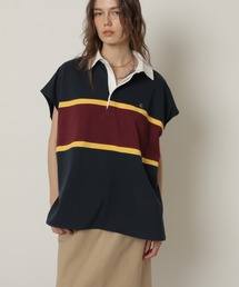 CADUNE ラガーカットソー　チャコールグレー CADUNE ラガーカットソーチャコールグレー