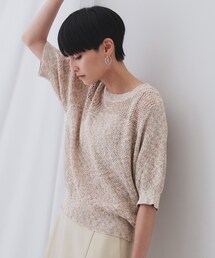 OPAQUE.CLIP | MIXヤーンカラーニット【洗濯機洗い可／抗ピル】(ニット/セーター)