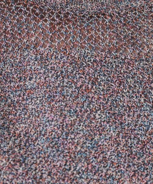 OPAQUE.CLIP（オペークドットクリップ）の「MIXヤーンカラーニット【洗濯機洗い可／抗ピル】（ニット/セーター・レディース・ベージュ系3/ネイビー系3・38/40/42）」の10枚目の写真