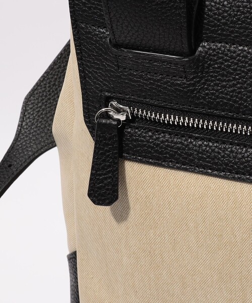 TOMORROWLAND キャンバスレザーコンビ バックパック（バックパック