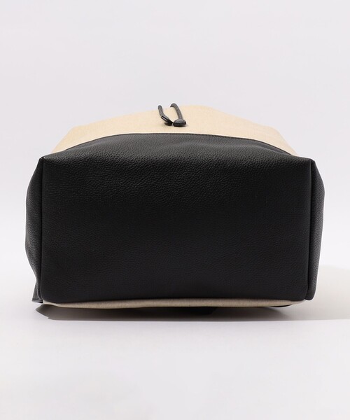 TOMORROWLAND キャンバスレザーコンビ バックパック（バックパック