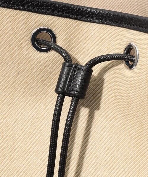 TOMORROWLAND キャンバスレザーコンビ バックパック（バックパック