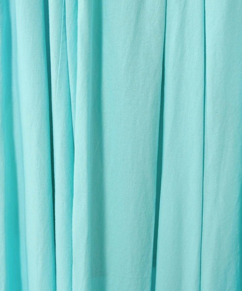 BARNYARDSTORM（バンヤードストーム）の「BARNYARDSTORM / リネンイージーマキシスカート 【WEB限定カラー】ハンドウォッシャブル（スカート・レディース・ブラック/カーキ/ライトブルー/モカ/イエロー・FREE）」の10枚目の写真