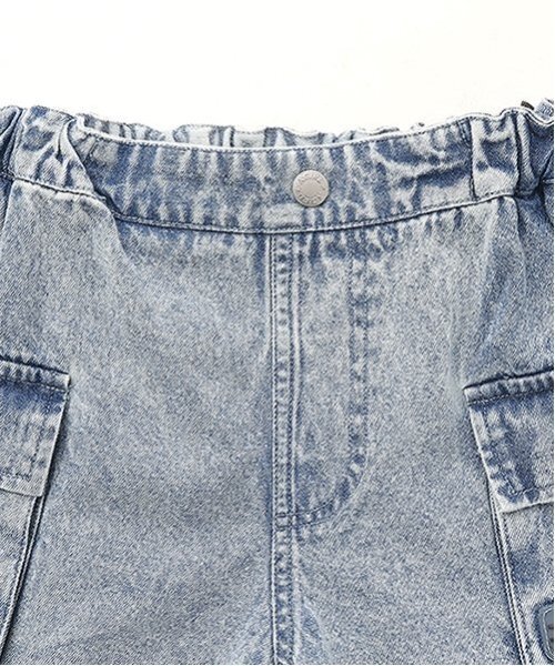 X-girl Stages(エックスガールステージス)の「カーゴショートパンツ(その他パンツ・キッズ・ブルー/ブラック/カラフル・130cm/110cm/140cm/120cm/100cm)」の14枚目の写真